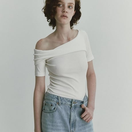 Off-Shoulder Batwing Top
