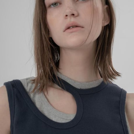 Assymetry tank top