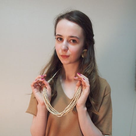 Wood necklace