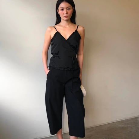 予約販売　Frill Wrap Camisole Top