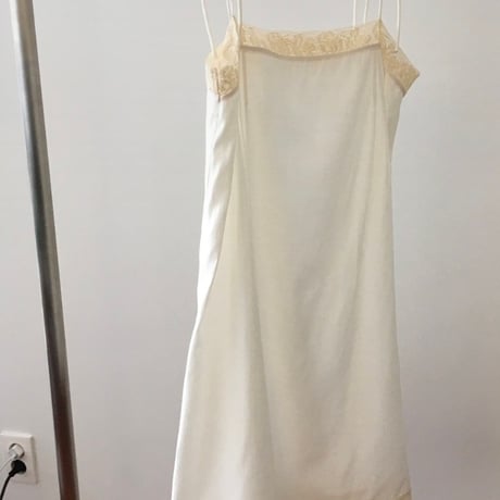 予約販売　Lace Trim Slip Dress