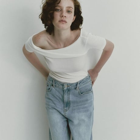 Off-Shoulder Batwing Top