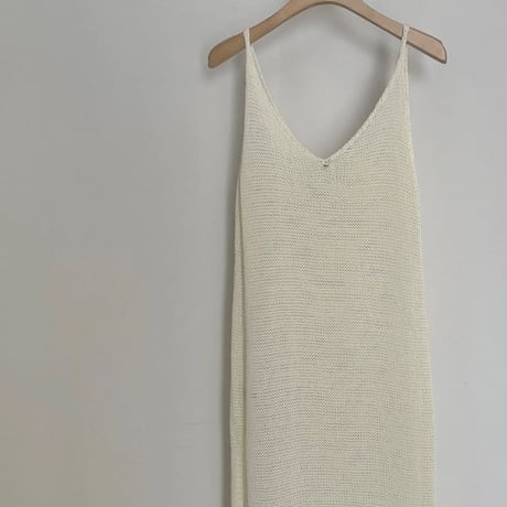 knit slip dress