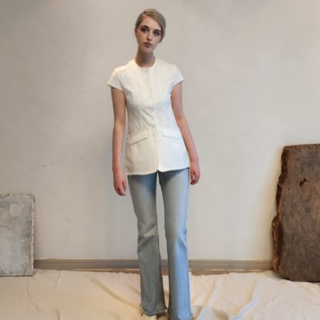 flared denim