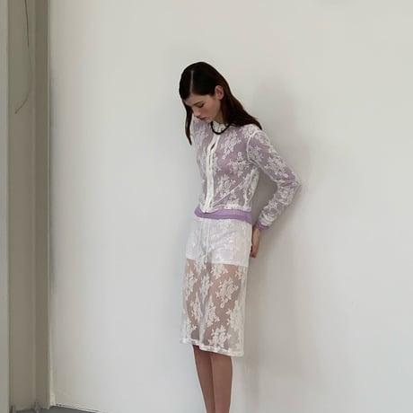 Flolal lace blouse