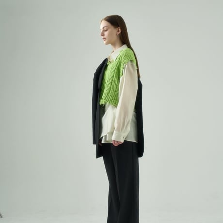 knit vintage vest
