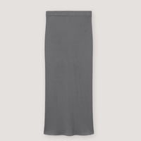 Ribbed Cotton Knitted skirt