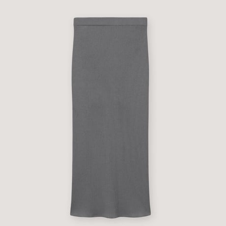 Ribbed Cotton Knitted skirt