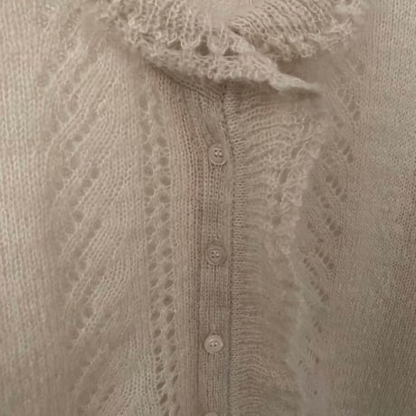 Lace Detail Knit Cardigan