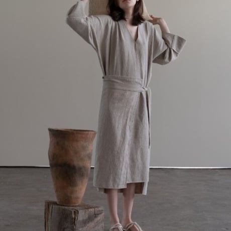 Sand V dress