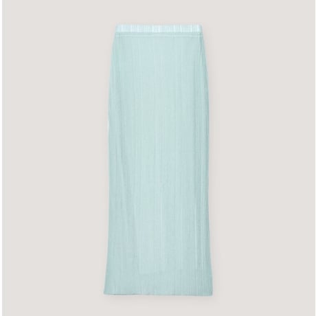 Side Ribbed Knitted Skirt