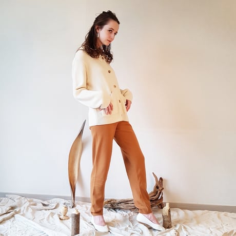 Low knit pants