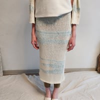 sky whisper summer knit skirt