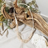 Wood necklace