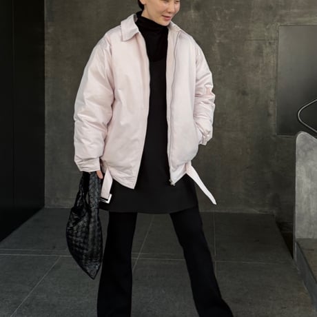 Soft Pink Padded Down Jacket