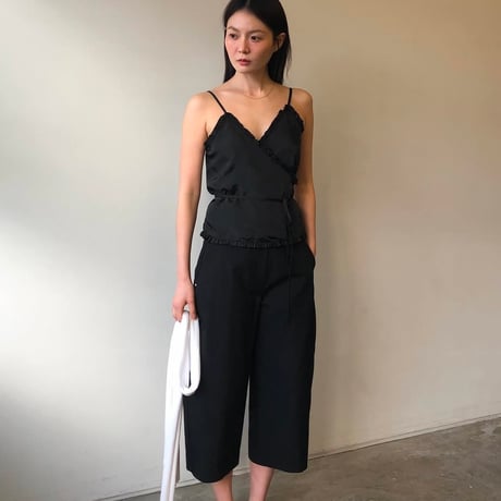 予約販売　Frill Wrap Camisole Top