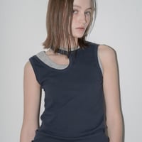 Assymetry tank top