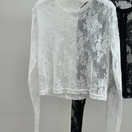Flolal lace blouse