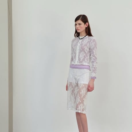 Flolal lace blouse