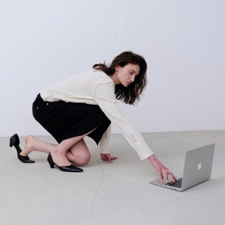 Adjustable Snap-Button Midi Skirt