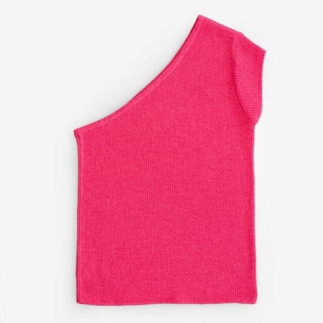 one shoulder knit