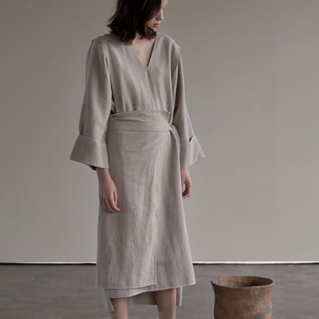 Sand V dress