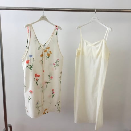 予約販売　Floral Print Sleeveless Dress