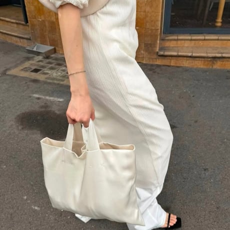 予約販売　Soft Pleated Sheer Dress