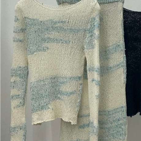 Sky whisper summer knit