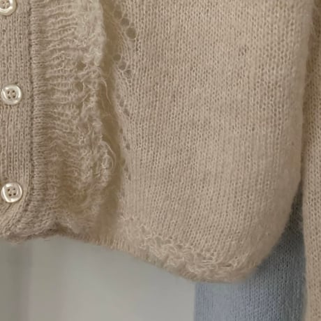 Lace Detail Knit Cardigan