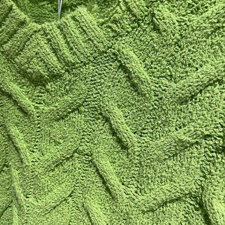 knit vintage vest