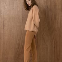 Low knit pants