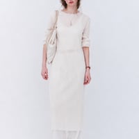 予約販売　Soft Pleated Sheer Dress