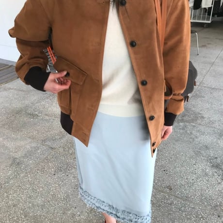Suede Touch Button-Up Jacket