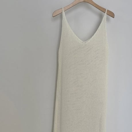 knit slip dress