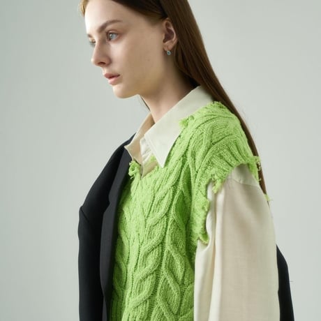 knit vintage vest