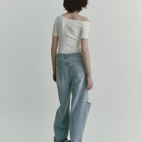 Off-Shoulder Batwing Top