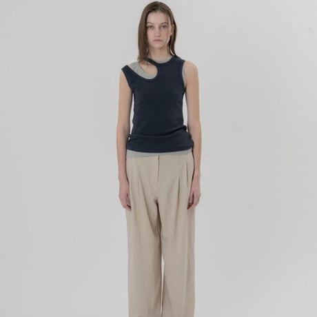 Assymetry tank top