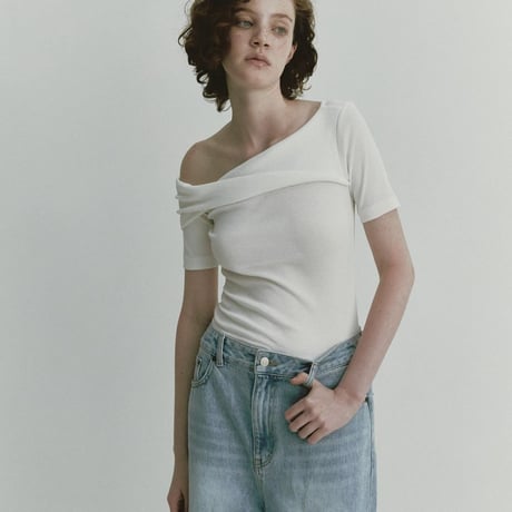 Off-Shoulder Batwing Top