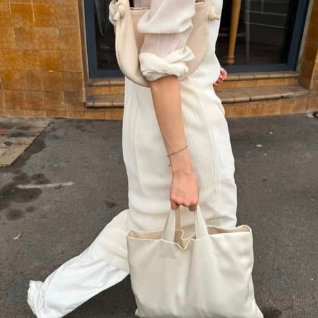 予約販売　Soft Pleated Sheer Dress
