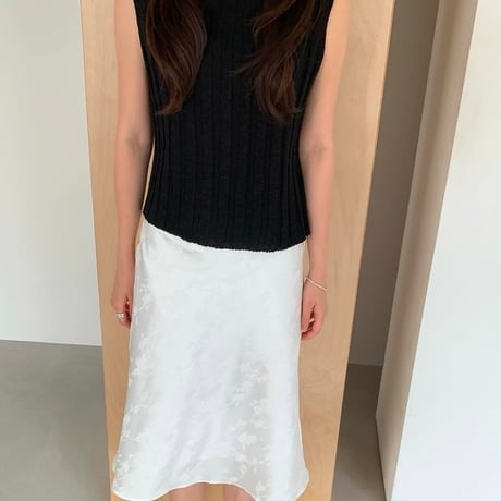 予約販売　Boat Neck summer Knit Top