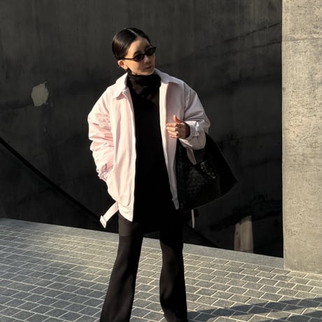 Soft Pink Padded Down Jacket
