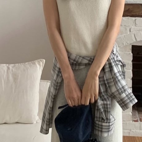 knit slip dress