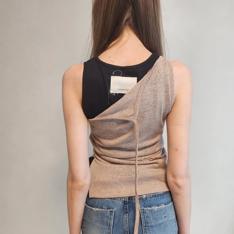Black Draped Top