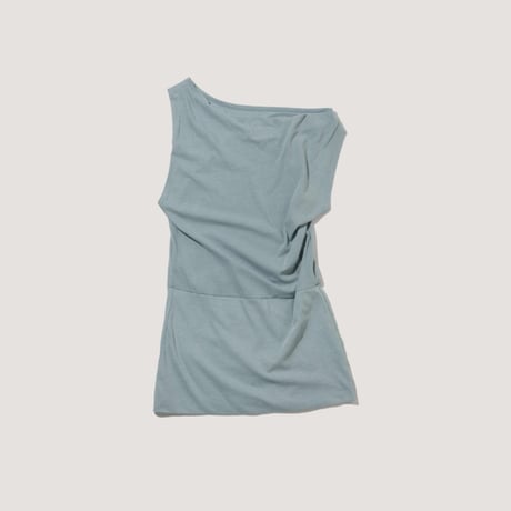 "Verso" Draped two-way mini dress