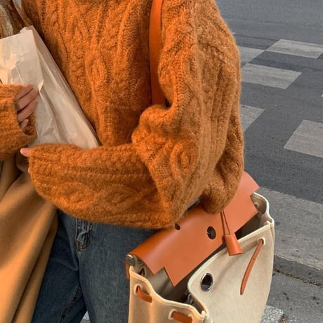 Wool Roger twist knit