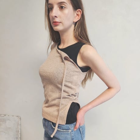 Black Draped Top