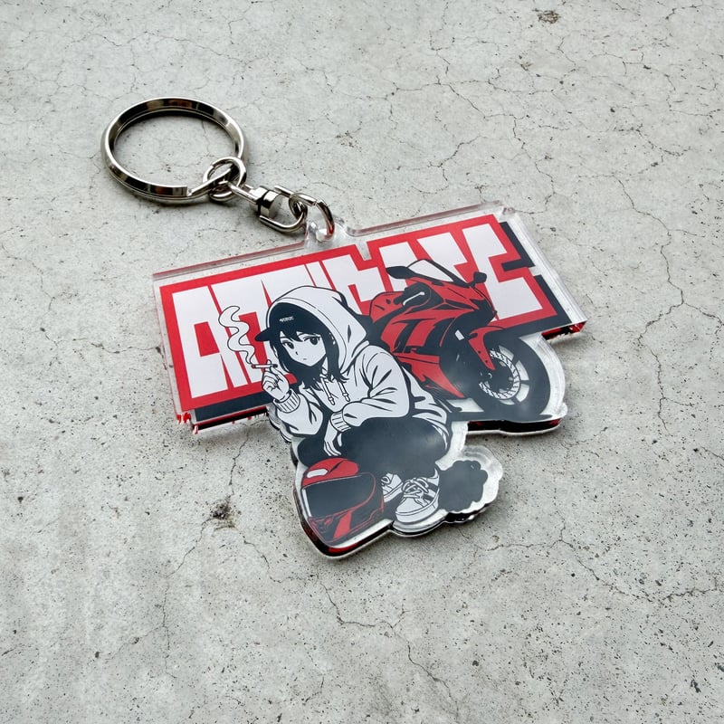 R6×Girl acrylic keyring | ANTIBCSC
