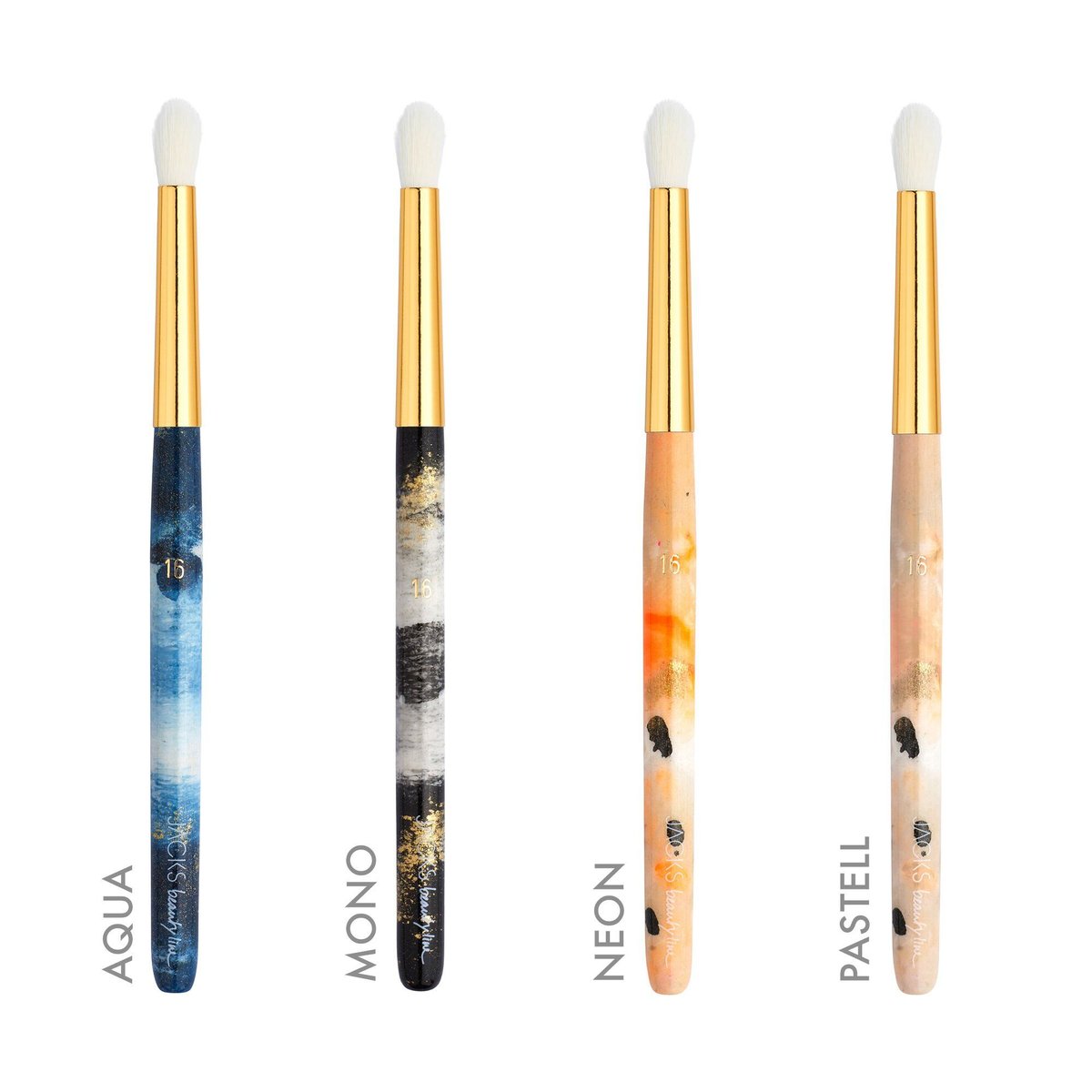 【送料無料/新品】 16 line beauty JACKS | アイブレンダーブラシ 描画・絵画