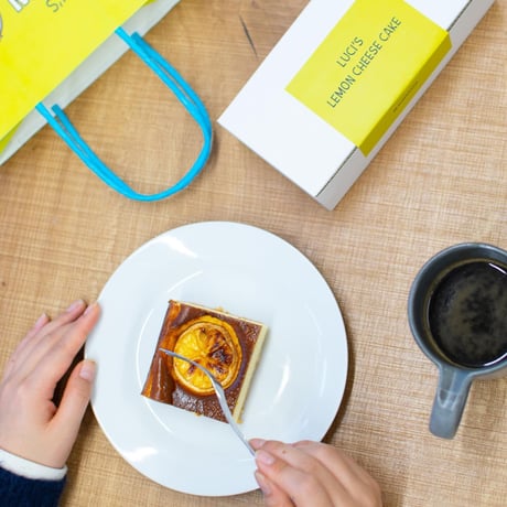 グルテンフリー米粉レモンチーズケーキ LUCI'S LEMON CHEESE CAKE